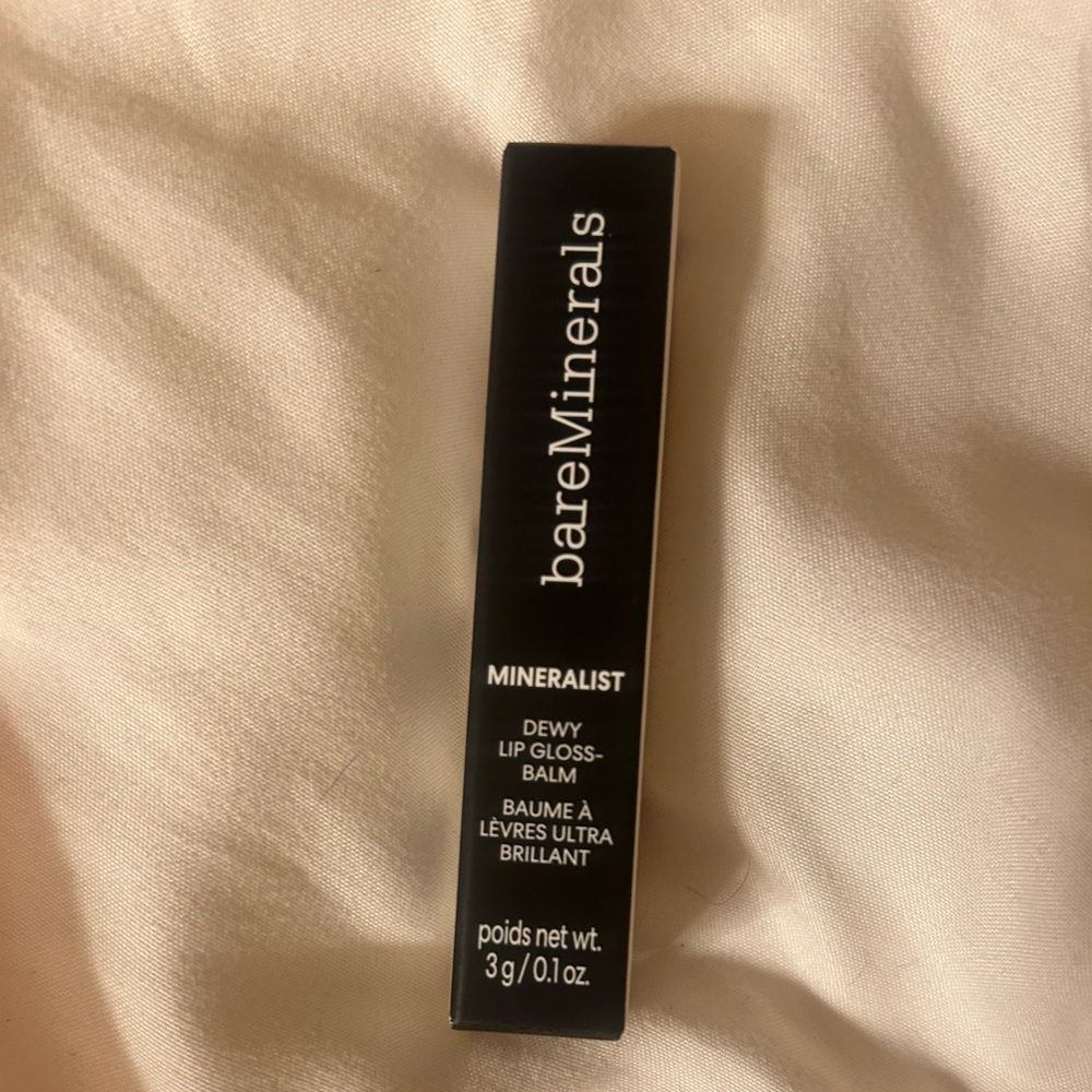 bareMinerals Mineralist Dewy Lip Gloss-Balm - Black Packaging